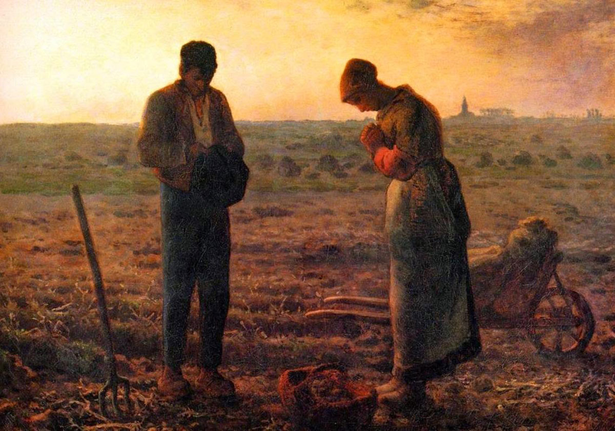 O Angelus, JeanFrançois Millet Jornal Tornado