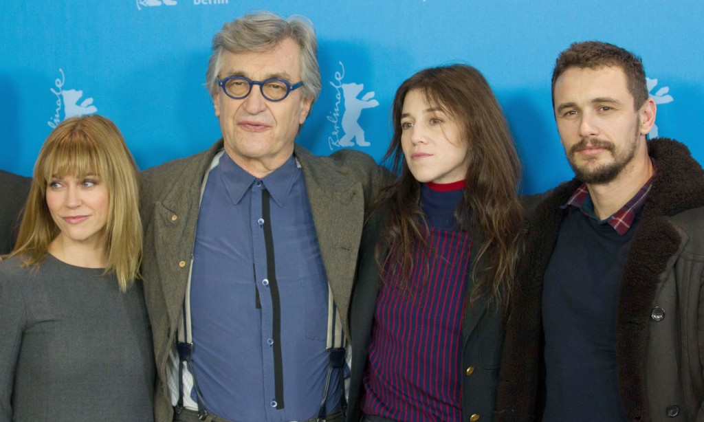 Mandatory Credit: Photo by COLLET GUILLAUME/SIPA/REX (4426681g) Marie-Josee Croze, Wim Wenders, Charlotte Gainsbourg and James Franco 'Every Thing Will Be Fine' film photocall, 65th Berlinale International Film Festival, Berlin, Germany - 10 Feb 2015