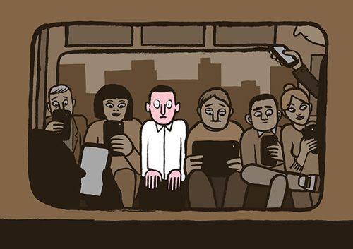 Ilustração de Jean Jullien