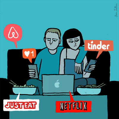 Ilustração de Jean Jullien