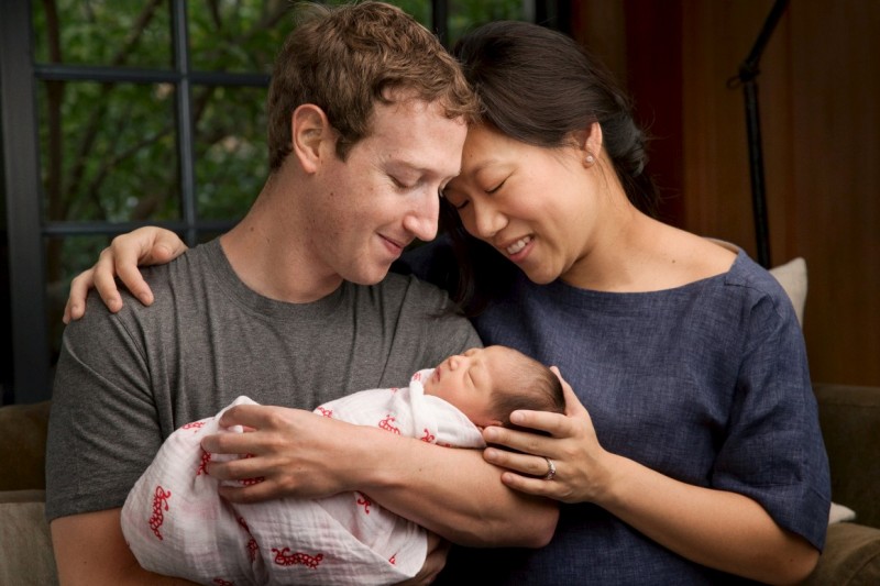 bebé Max Zuckerberg