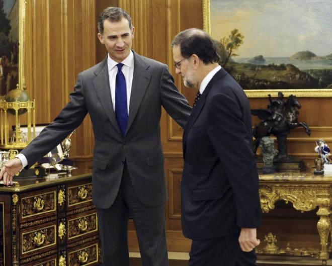 Filipe VI e Rajoy
