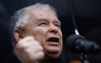 Jarosław Kaczyński, líder do Partido Lei e Justiça