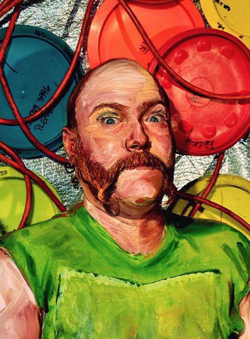 Pinturas tridimensionais de Alexa Meade