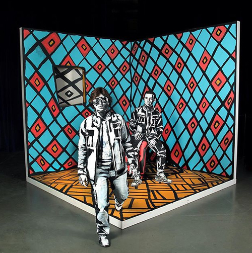 Pinturas tridimensionais de Alexa Meade