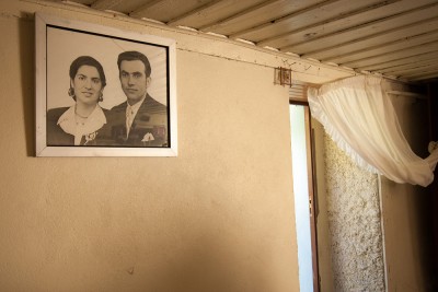 Fotografia do casal: Ti Maria Zé e Ti Amadeu