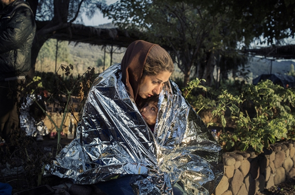 Lesbos, a saga dos refugiados - Foto de Alessandro Penso (Itália)