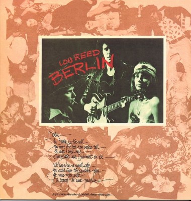 lou reed berlin LP