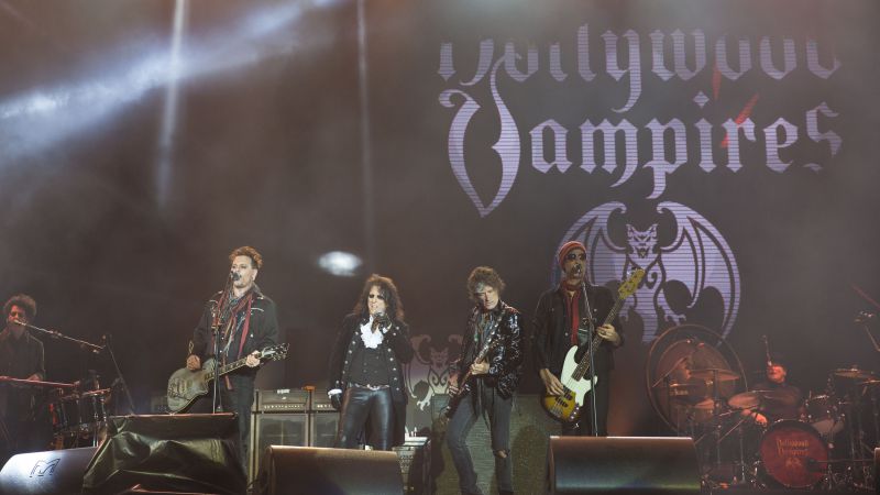 Rock in Rio - Lisboa 2016: Palco Mundo - Hollywood Vampires na Cidade do Rock no Parque da Belavista em Lisboa, Portugal a 27 de Maio de 2016. Foto: AgenciaZero.net