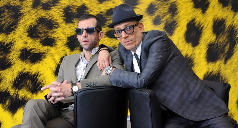 A ultima vez que vi Macau, Concorso internazionale, from left Joao Pedro Rodrigues director and Joao Rui Guerra da Mata director.