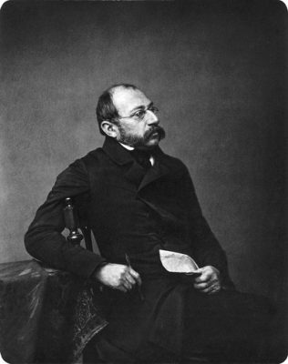 Carl Spitzweg, em foto de cerca de 1860.