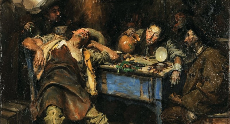 Jose Malhoa - Os bêbados ou Festejando o S.Martinho - 1907