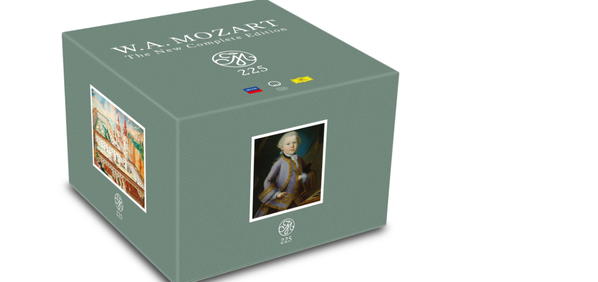 Edição com as obras de Mozart em 200 cds