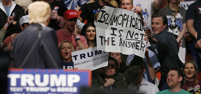 Donald Trump, islamofobia