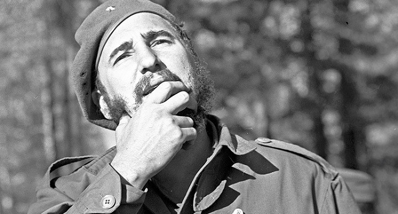Morte de Fidel (imagem de fidel quando jovem)