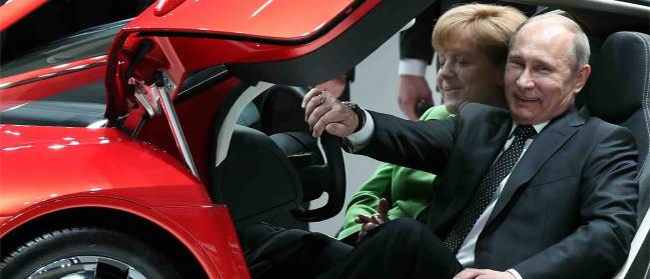 Merkel e Putin