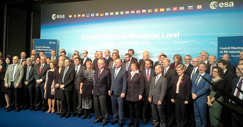 Manuel Heitor participou no Conselho Ministerial da Agência Espacial Europeia (ESA), em Lucerna