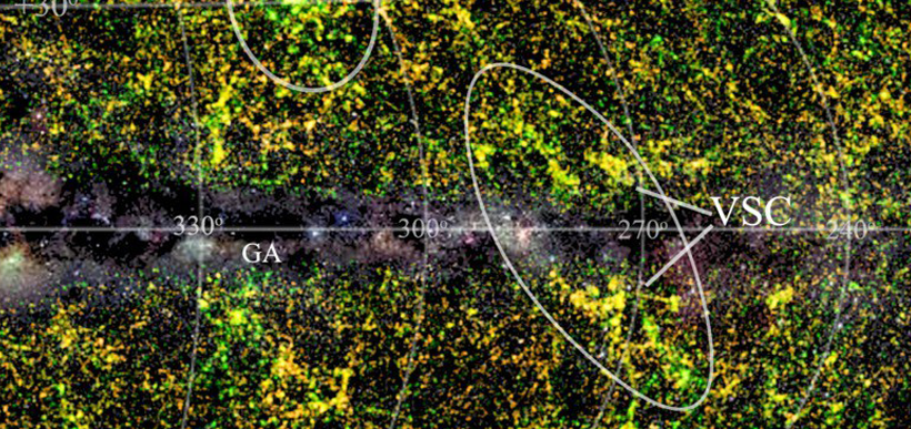Superaglomerado da Vela | Crédito Thomas Jarrett (UCT)