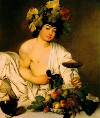 Pintura: Baco de Caravaggio