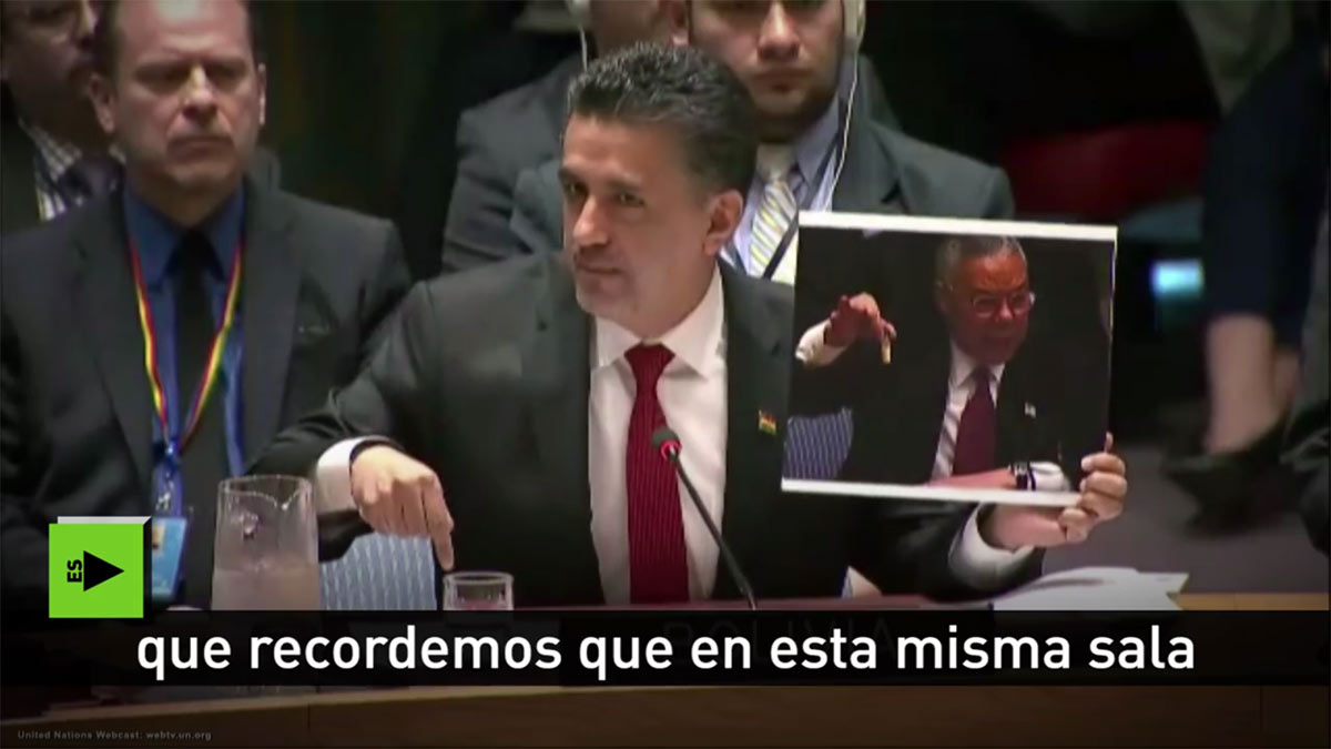 Discurso do Embaixador da Bolívia na ONU