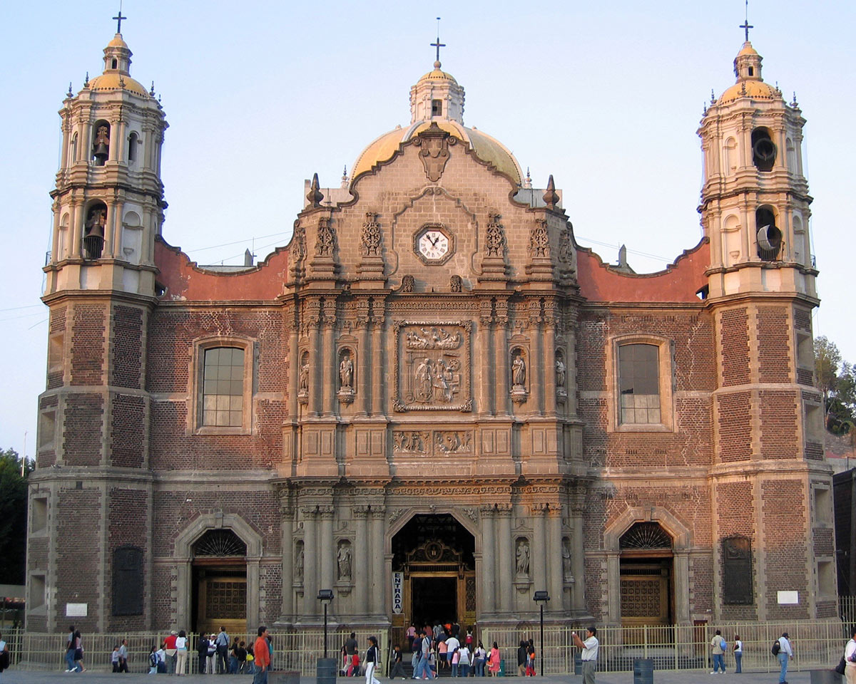 México religião | Nova Basílica do Templo de Guadalupe