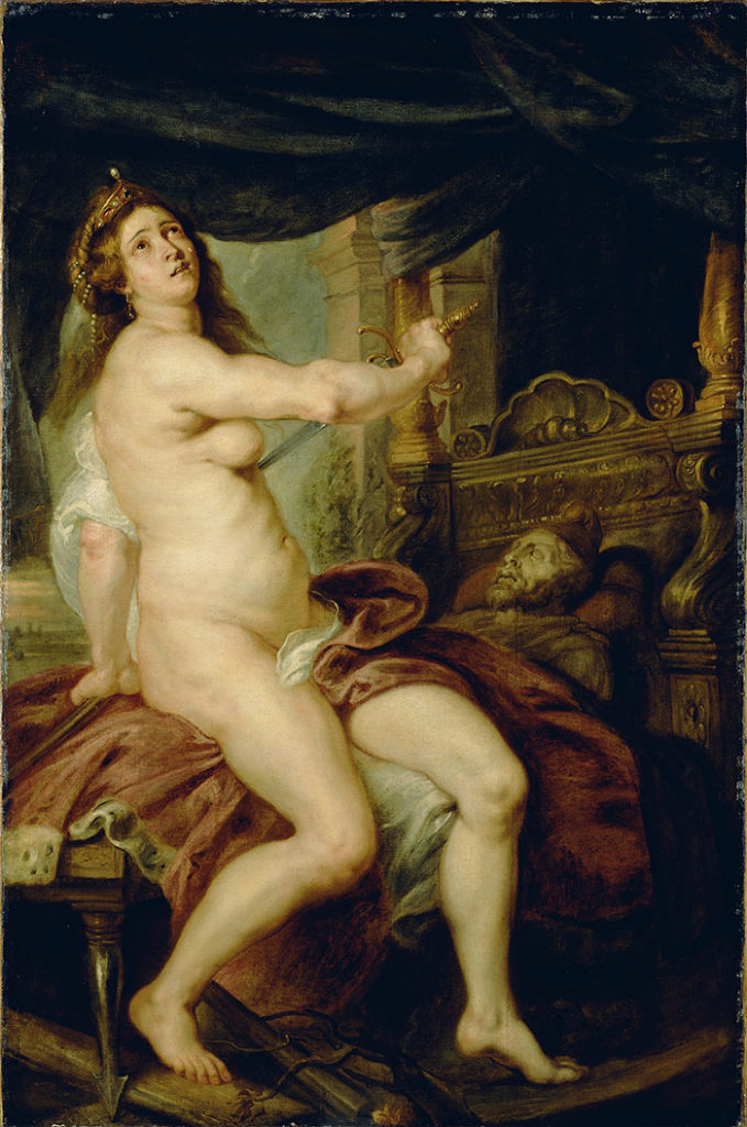 "Death of Panthea", por Peter Paul Rubens