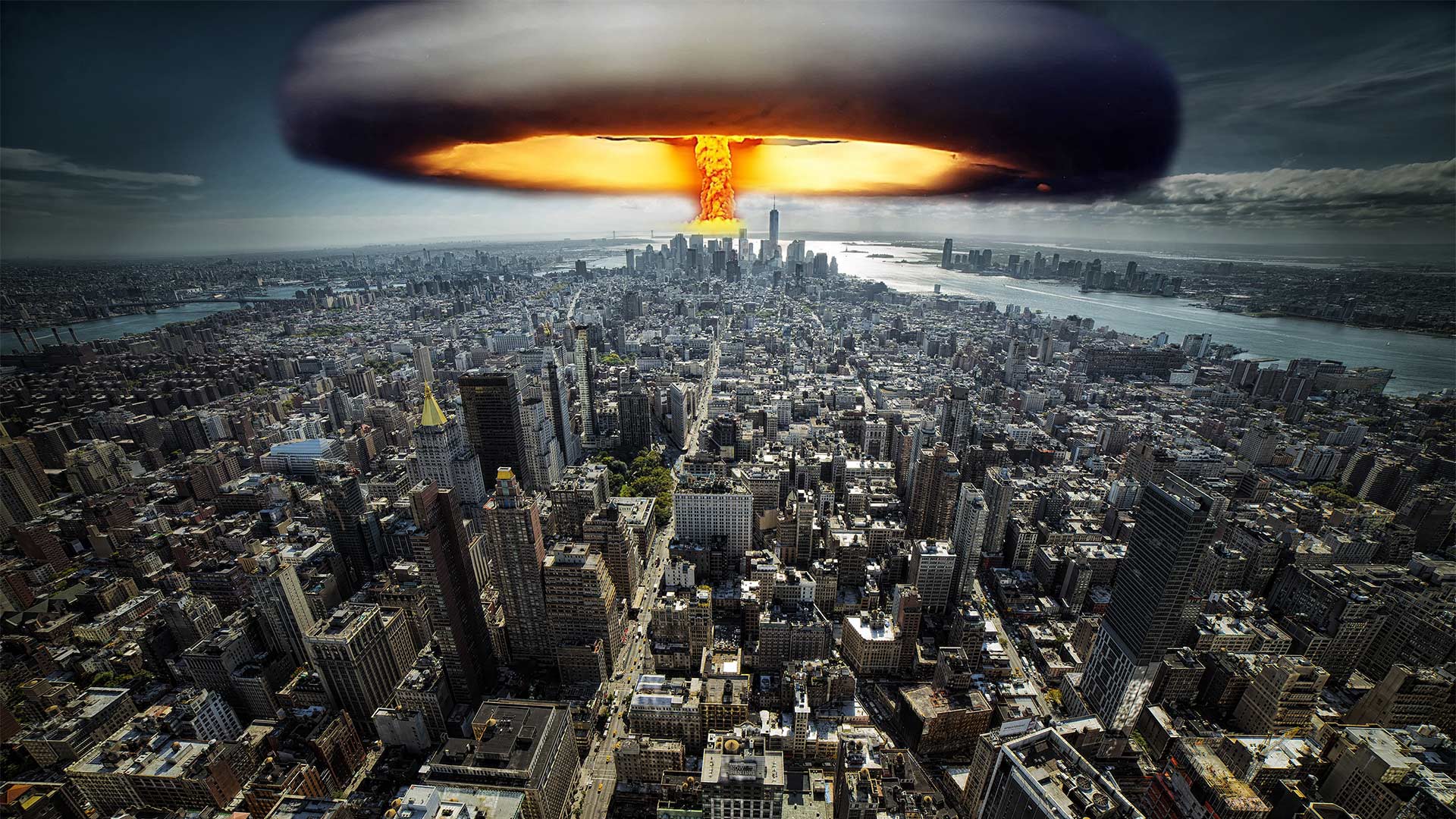Предсказания катастрофы. Ядерный взрыв в Нью-Йорке. Ядерный удар. Ядерный удар по США.