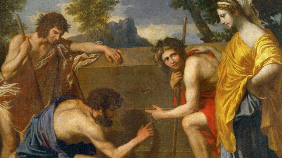 Et in Arcadia Ego, Nicolas Poussin Jornal Tornado