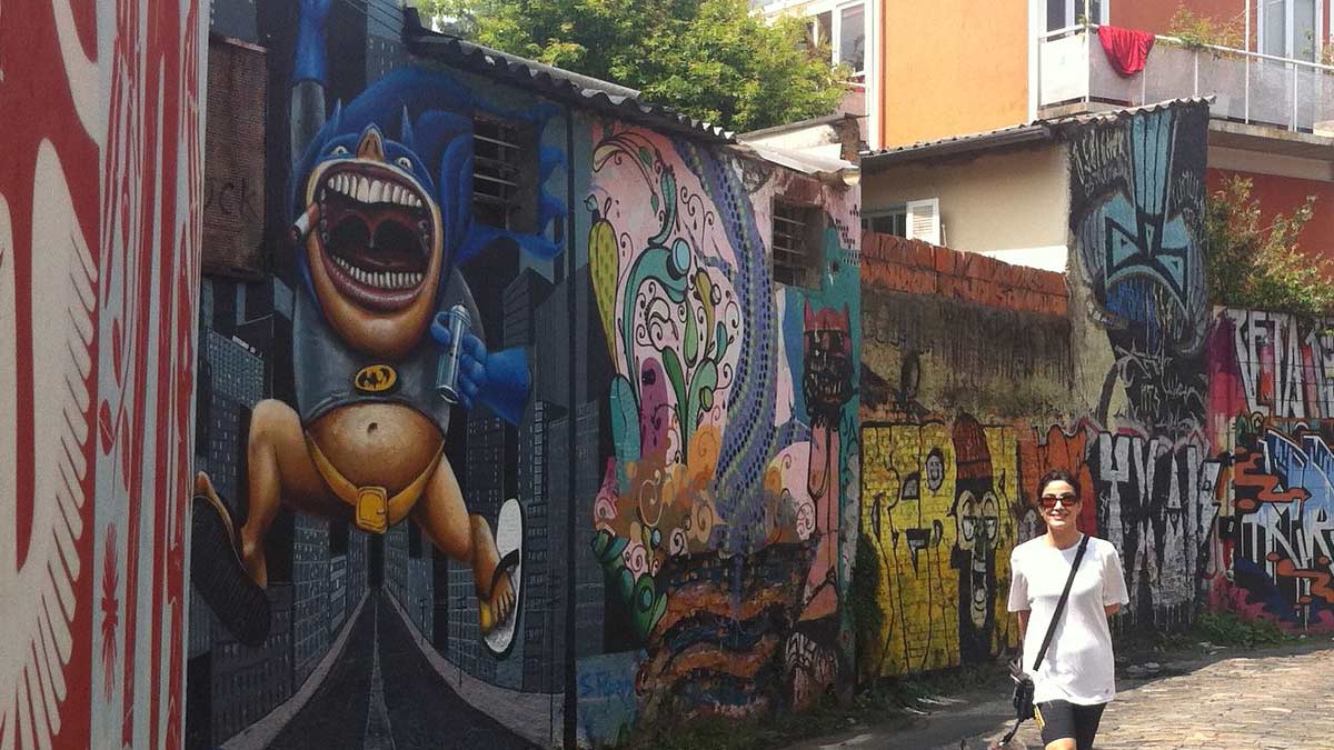 Street art em Sampa